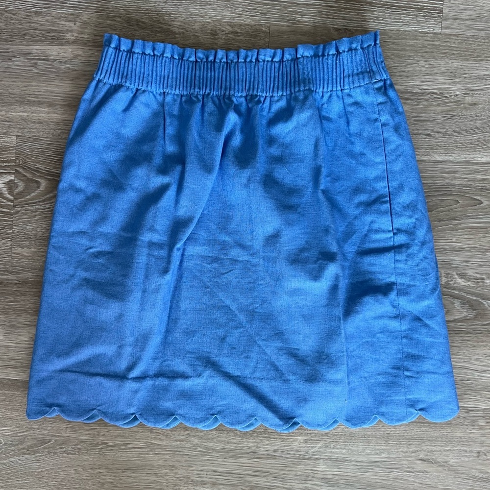 J.Crew Scalloped Sidewalk Skirt – Size 4